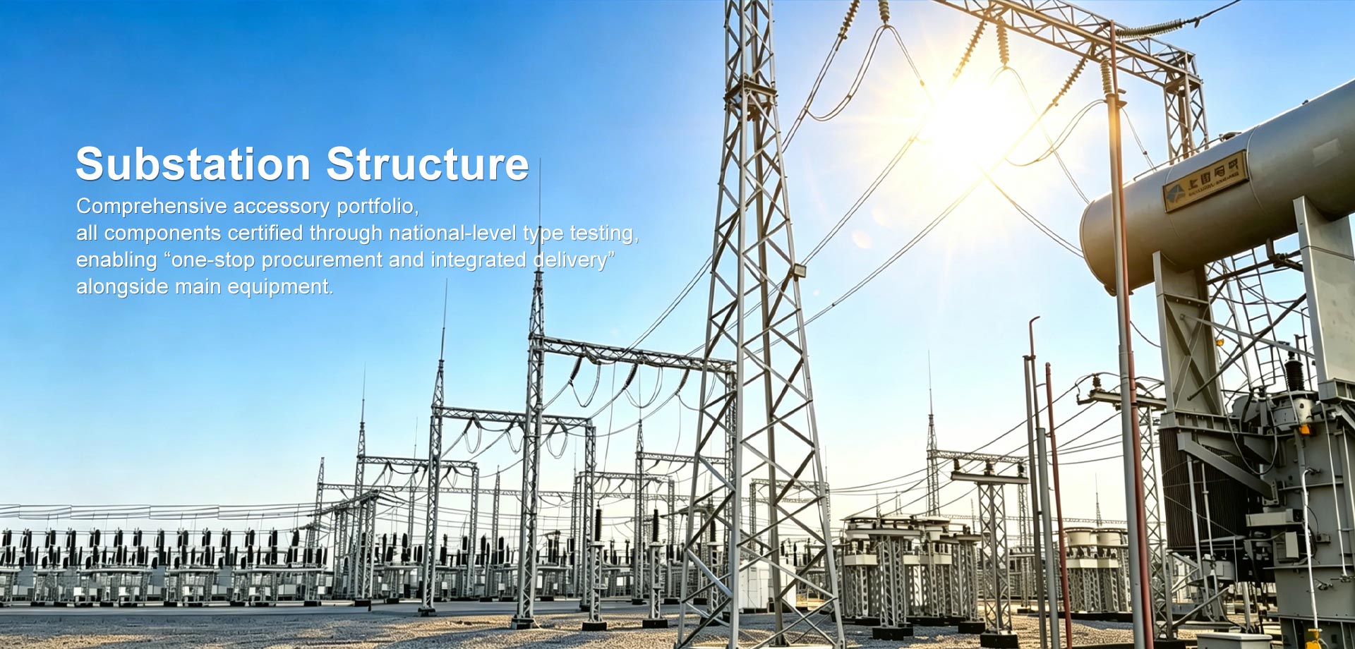 Proveedor de estructuras de subestaciones avanzadas