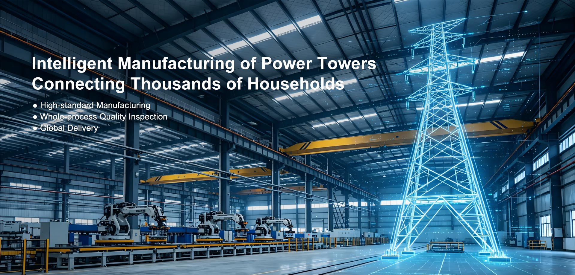 Fabricación inteligente de torres de energía