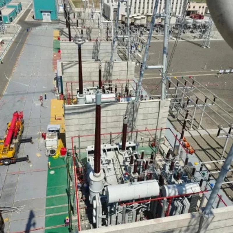 Estructura de subestación eléctrica