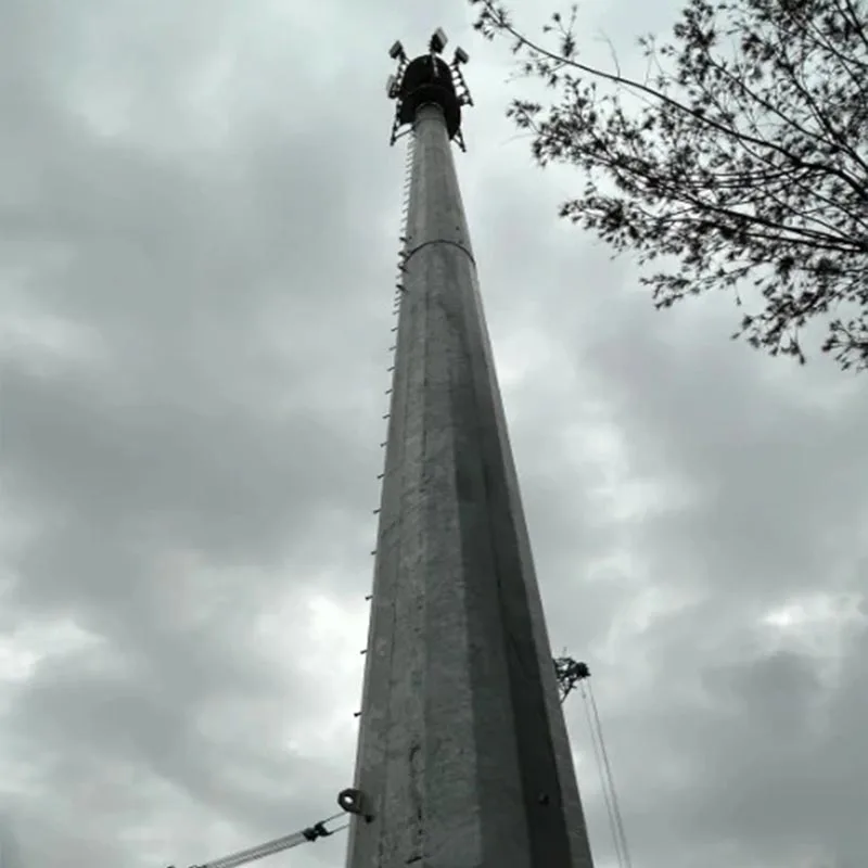 Torre alta de telecomunicaciones de tubos de acero