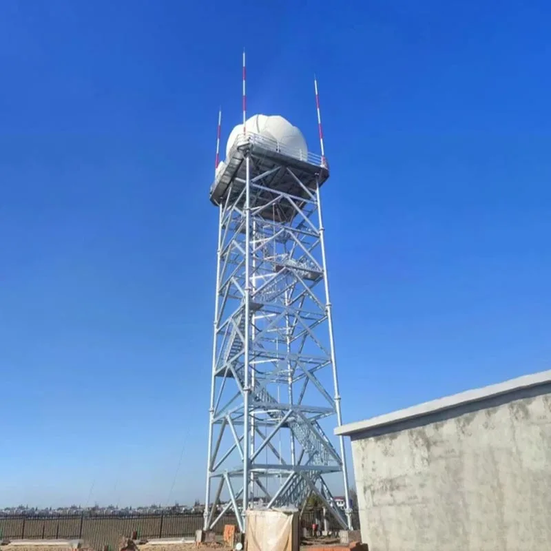 Torre de señal de microondas