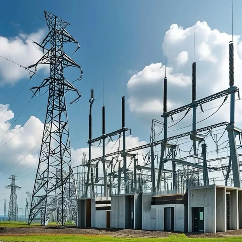 Estructura de la subestación eléctrica