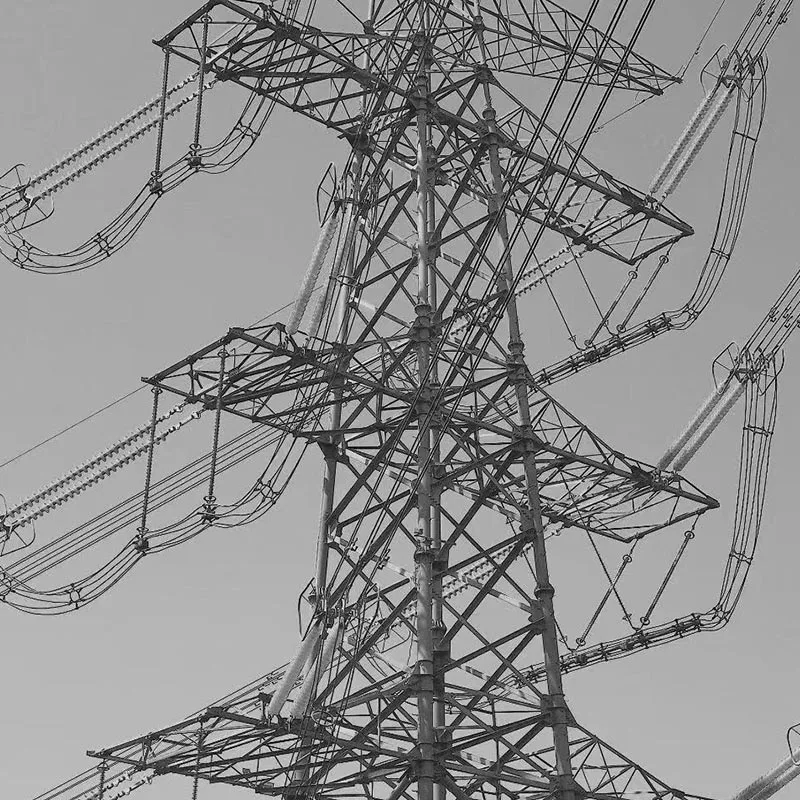Torre tangente de transmisión de energía