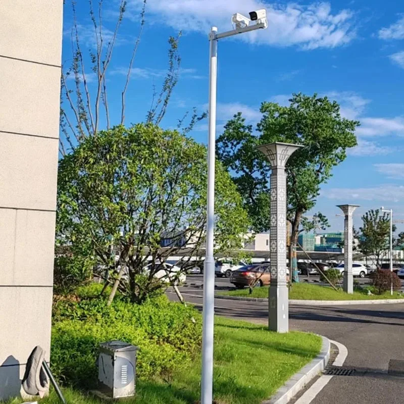 Poste de cámara de seguridad