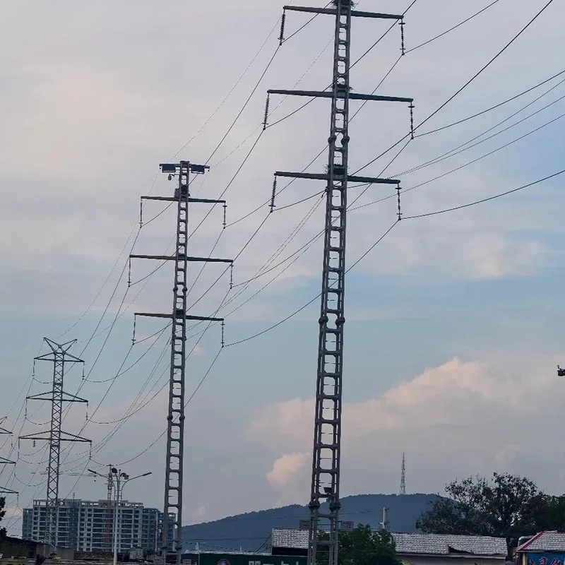 Torre de terminación de cable monopolar de acero