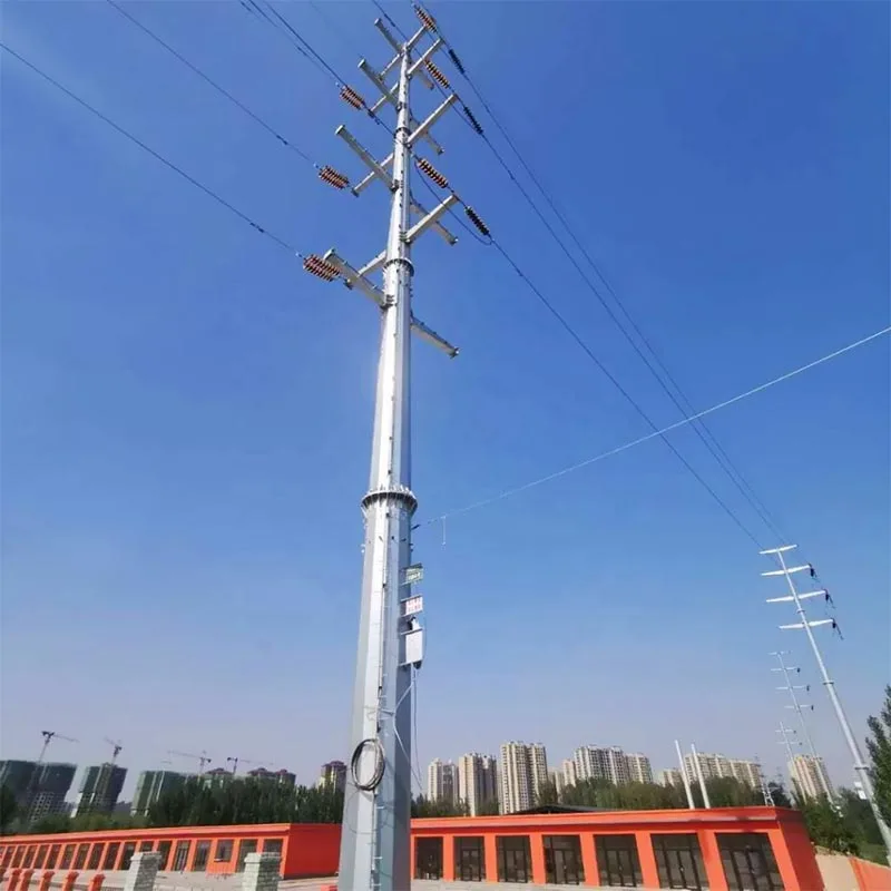 Poste tubular de acero
