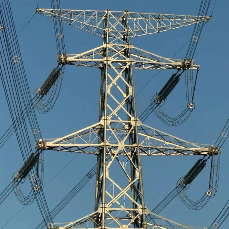 Torre tangente de acero tubular
