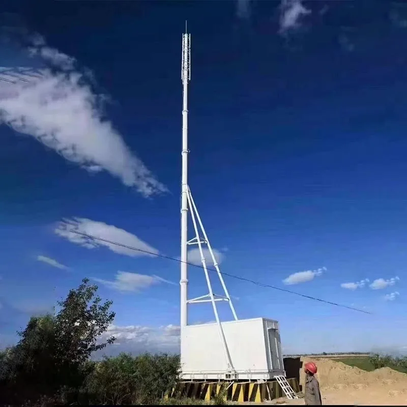 Torre de telecomunicaciones de acero tubular