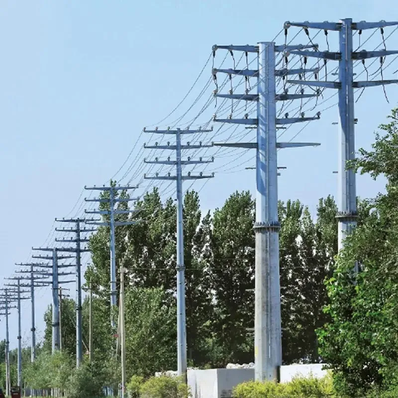 Torre de transmisión de acero tubular